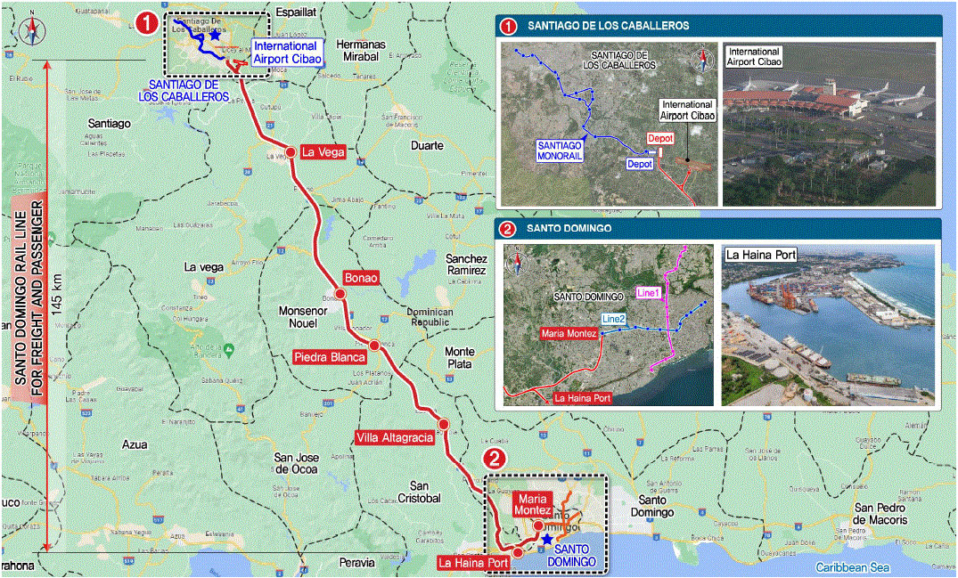 Development of the Santiago de los Cabelleros-Santo Domingo Rail Line