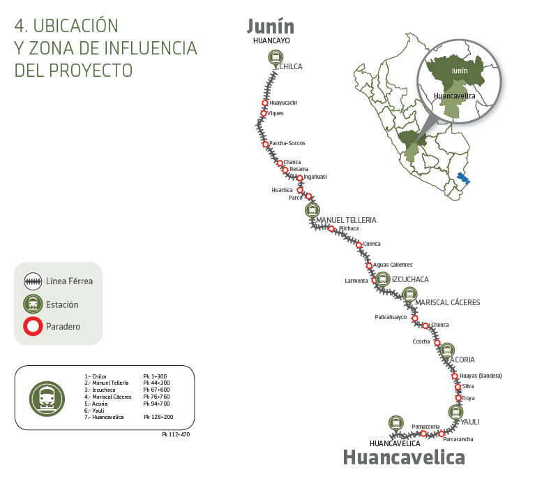 Consultancy Service for Review of Design and supervision of Works for Peru Huancayo-Huancavelica Railway Rehabilitation
